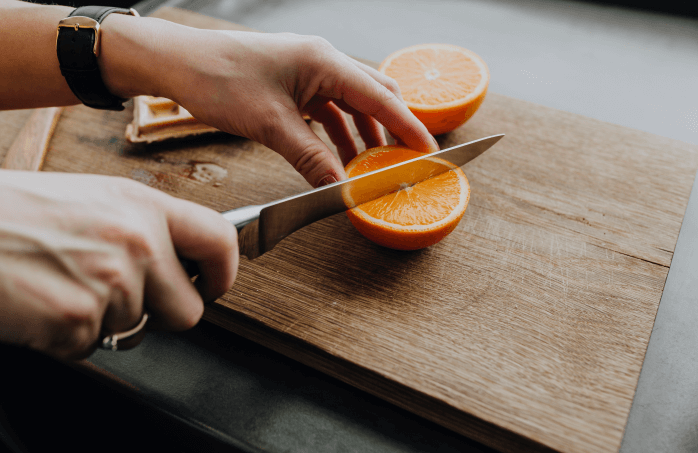 Cutting Orange