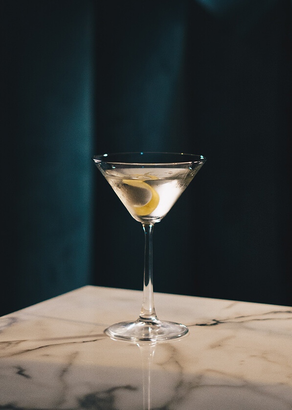 Feat vesper martini